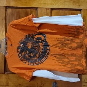 Decoded size M orange